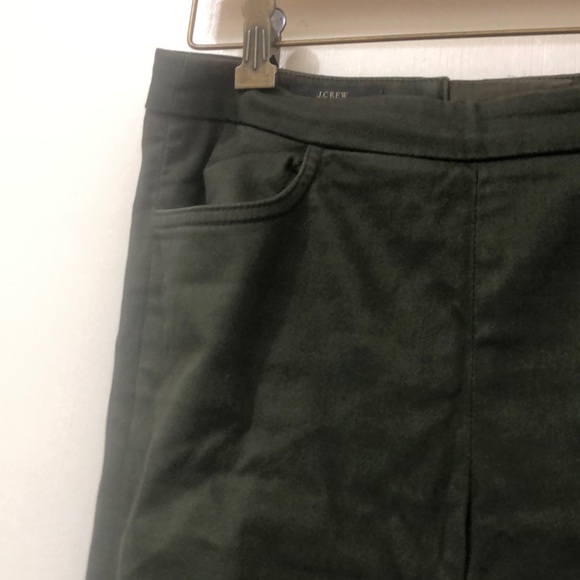J.Crew Dannie Fit Olive Khaki Pants - Back zip - Picture 3 of 8